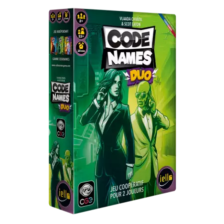 Codenames : Duo - Edition 2025 - Iello