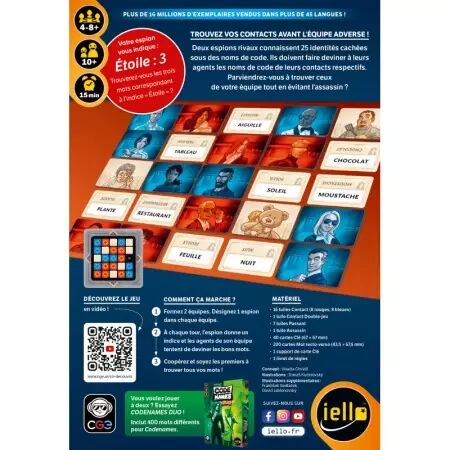 Codenames - Nouvelle Edition 2025 - Vladaa Chvatil - Iello