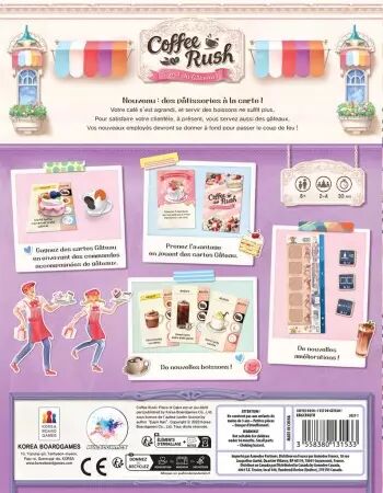 Coffee Rush - Extension : C\'est du Gâteau - Euijin Han - Korea Board Games