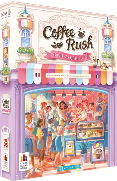 Coffee Rush - Extension : C\'est du G�teau - Euijin Han - Korea Board Games