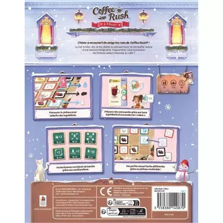 Coffee Rush : Winter -  Euijin Han - Korea Boardgames