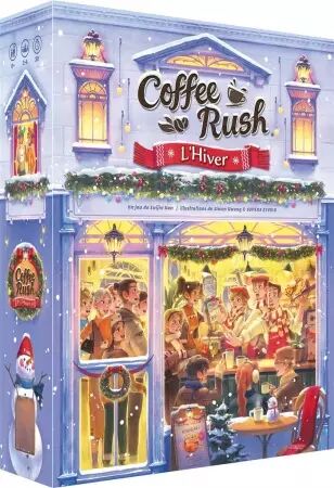 Coffee Rush : Winter -  Euijin Han - Korea Boardgames