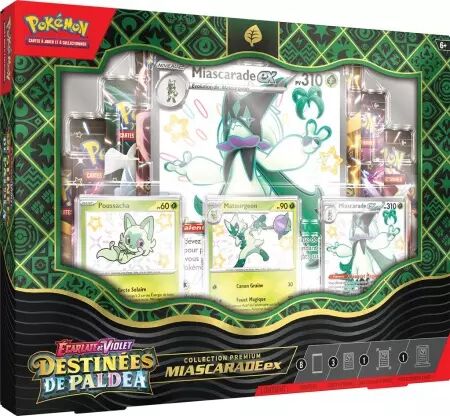 Coffret Premium ex 4.5 : Destinées de Paldea - Pokemon