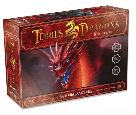 Coffret Terres-Dragons JDR - JDR Éditions