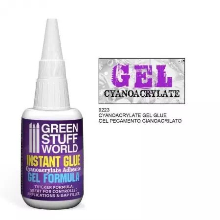 Colle Cyanoacrylate Gel 20 gr - Green Stuff World