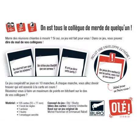 Collegues de merde - Ole! Studio