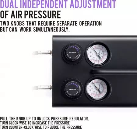 Compresseur Dual Drive Series Airbrush Kit Compressor GT-918 only (Version EU) - Gaahleri