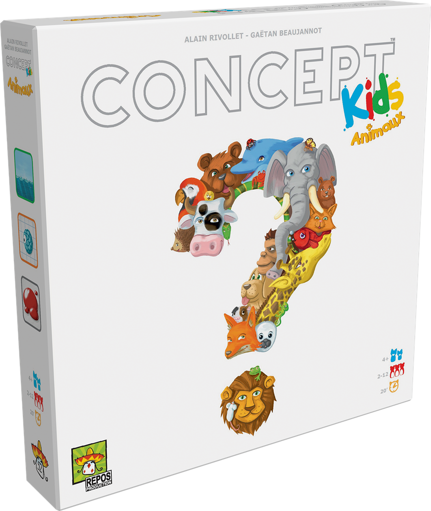 Concept Kids : Animaux - Jeu de Société Enfant en coopération