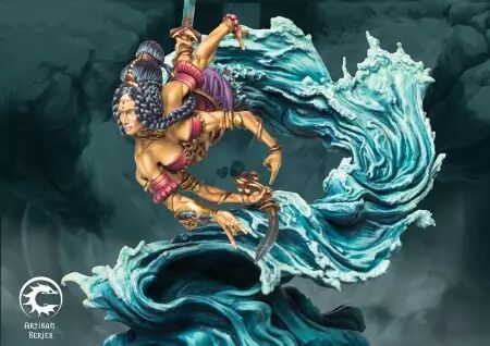 Conquest - Sorcerer Kings - Marid Apsara Artisan Series (Anglais)