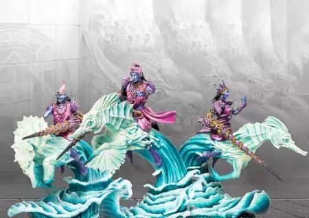 Conquest - Sorcerer Kings - Marid Lancers (Dual Kit) 