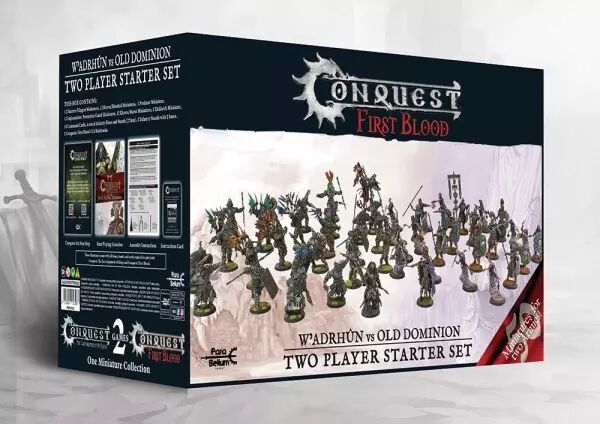 Conquest The Last Argument of Kings - Set de D�marrage 2 joueurs - Old Dominion vs W�adrhŭn