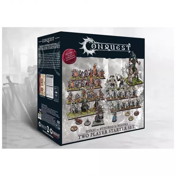 Conquest The Last Argument of Kings - Set de D�marrage 2 joueurs - Spires vs Hundred Kingdoms