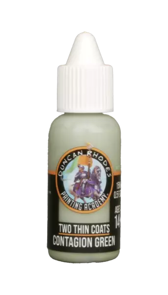 Contagion Green - Shadow  - Two Thin Coats