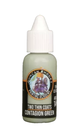 Contagion Green - Shadow  - Two Thin Coats