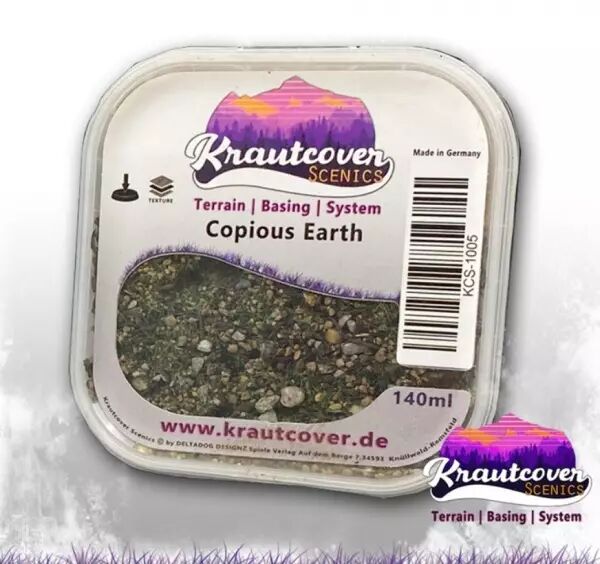 Copious Earth Basecover (140ml) - Krauftcover Scenics
