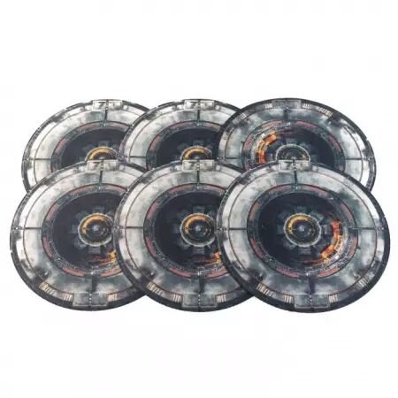 Core - Rubber zones (objectifs) for Warhammer 40k