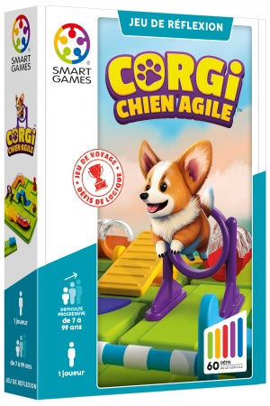 Corgi chien agile - Smart Games - Jeux voyage compact