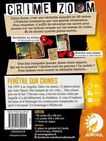 Crime Zoom - Fenêtre sur crimes