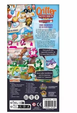 Critter Kitchen - Extension A La Carte - Lucky Duck Games