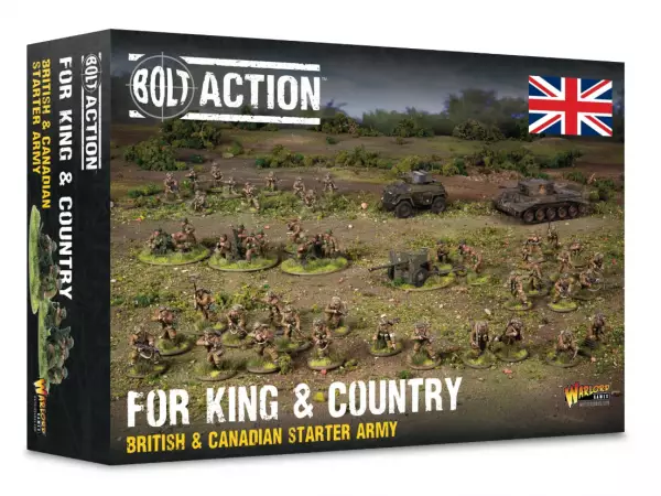 Crossing the Rhine: British & Canadian Infantry Winter Starter Army - Bolt Action - Warlord Games