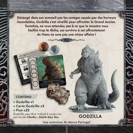 Cthulhu Death May Die - Godzilla (Extension)