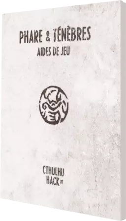 Cthulhu Hack : Pochette Aides jeu Phare & T&eacute;n&egrave;bres