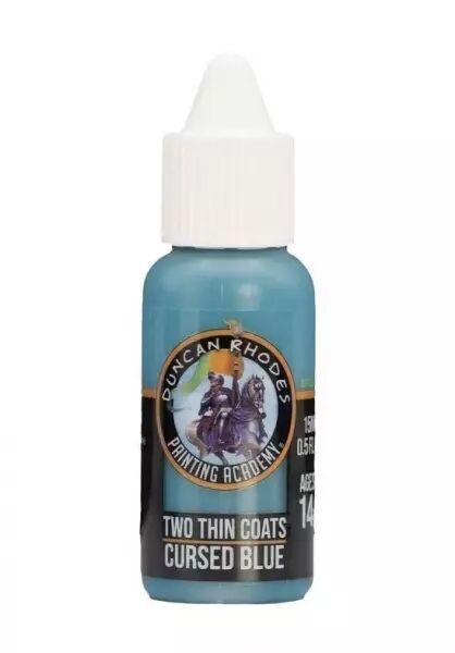 Cursed Blue - Midtone - Two Thin Coats