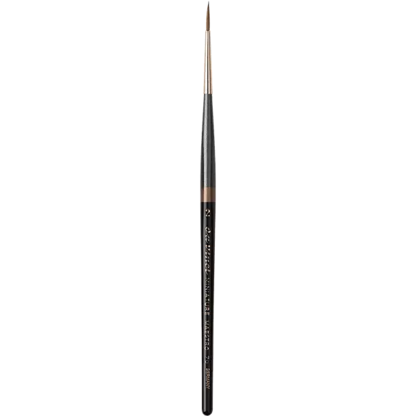 Da Vinci - Pinceau martre rouge Kolinsky MINIATURE MAESTRO - S�rie 70