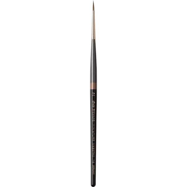 Da Vinci - Pinceau martre rouge Kolinsky MINIATURE MAESTRO - S�rie 76