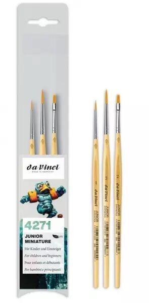 Da Vinci - Set de pinceaux junior miniature - s�rie 4271