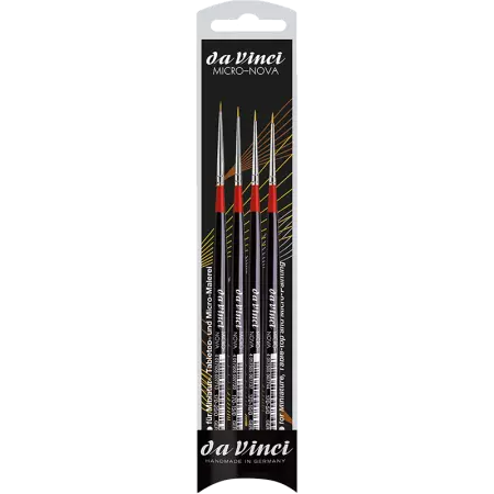 Da Vinci - Set de pinceaux synthétiques MICRO-NOVA - série 170 