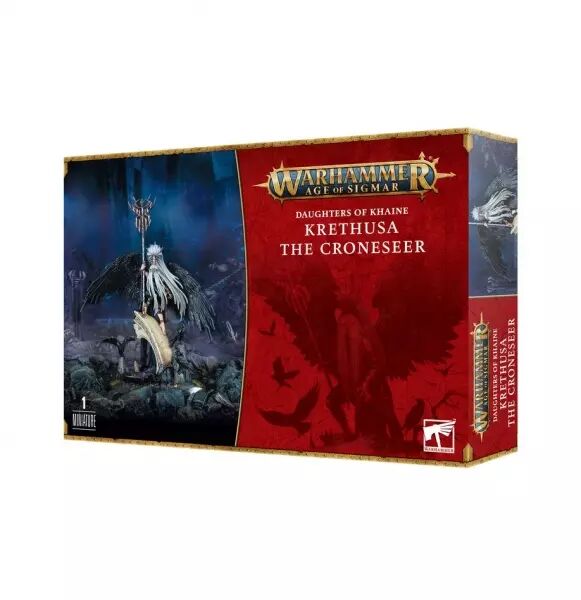 Daughters of Khaine - Krethusa l\'Oracle-sorci�re - Warhammer Age of Sigmar 
