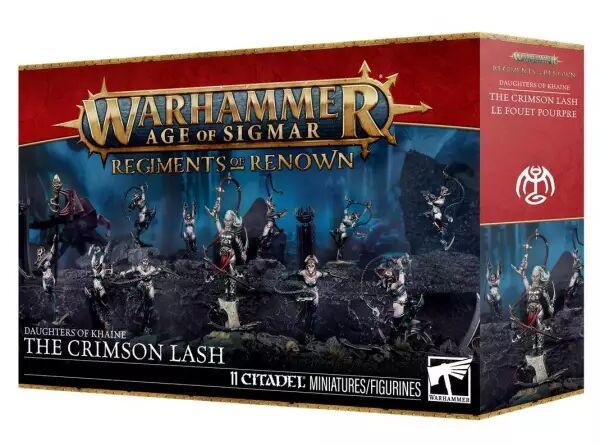 Daughters of Khaine - R�giment de renom :  Le Fouet Pourpre -  Warhammer Age of Sigmar