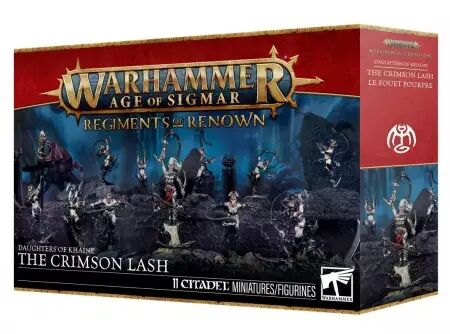 Daughters of Khaine - R&eacute;giment de renom :  Le Fouet Pourpre -  Warhammer Age of Sigmar
