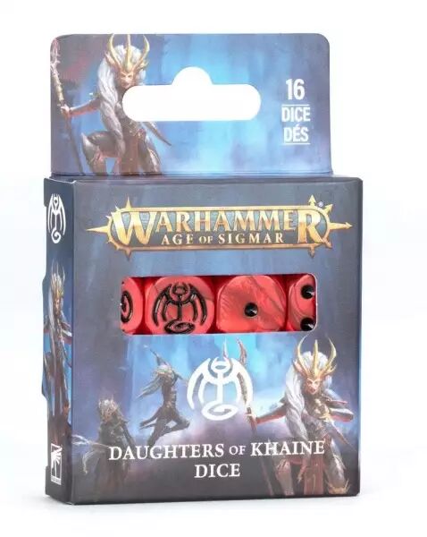 Daughters of Khaine - Set de d�s -  Warhammer Age of Sigmar