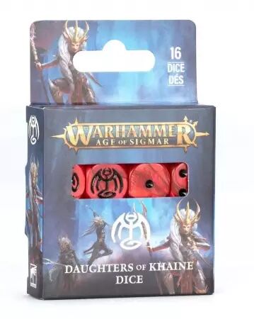 Daughters of Khaine - Set de d&eacute;s -  Warhammer Age of Sigmar
