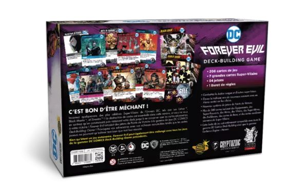 DC Comics Deck-Building Game : Forever Evil, jeu de base