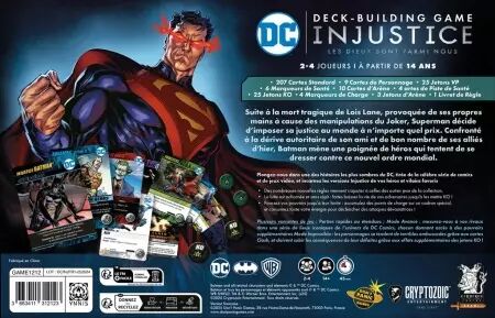 DC Comics Deck-Building Game : Injustice - Don\'t Panic Games