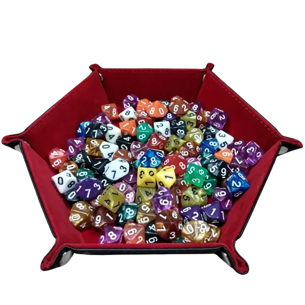 D� 4, 6, 8, 10, 12 ou 20 faces - Coloris al�atoire