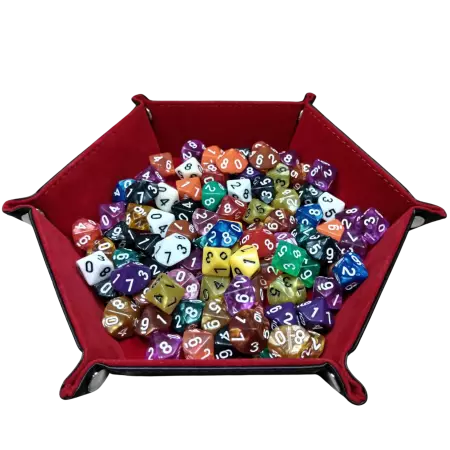 Dé 4, 6, 8, 10, 12 ou 20 faces - Coloris aléatoire