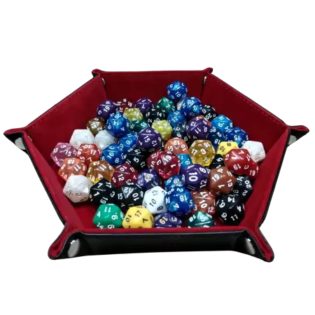 Dé 4, 6, 8, 10, 12 ou 20 faces - Coloris aléatoire