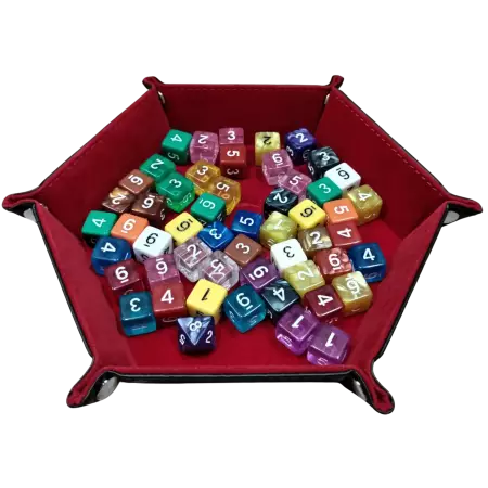 Dé 4, 6, 8, 10, 12 ou 20 faces - Coloris aléatoire