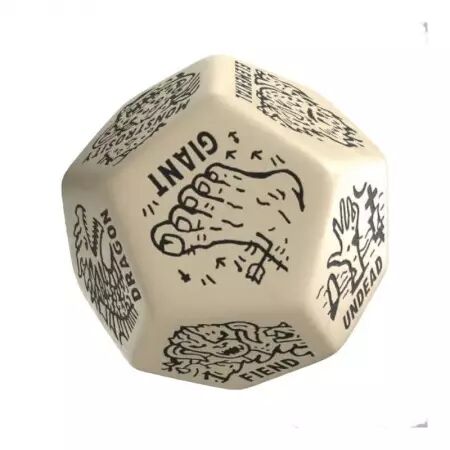 D&eacute; g&eacute;n&eacute;rateur de Monstres - Plusieurs coloris