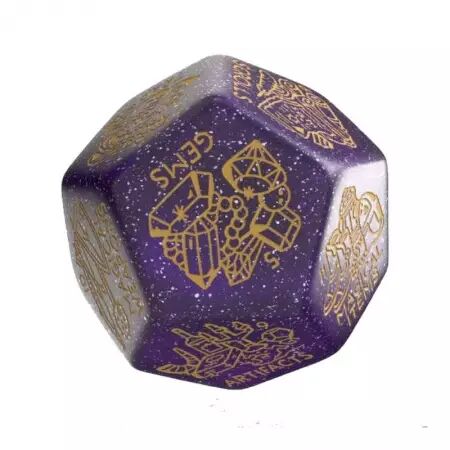 D&eacute; g&eacute;n&eacute;rateur de Tresors - Plusieurs coloris - Q workshop