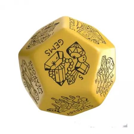 D&eacute; g&eacute;n&eacute;rateur de Tresors - Plusieurs coloris - Q workshop