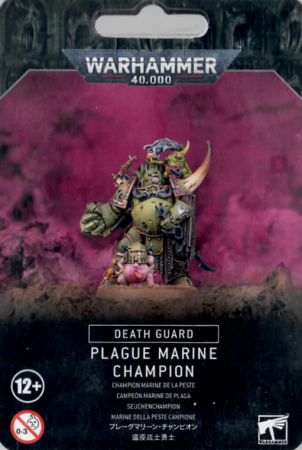 Death Guard - Champion Marine de la Peste (Plague Marine Champion) - Warhammer 40K - Games Workshop