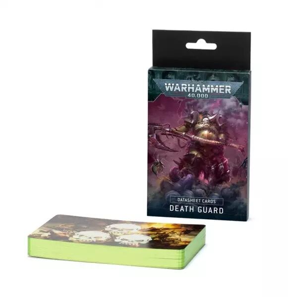 Death Guard : Datasheet Cards English - Warhammer 40k - Games Workshop