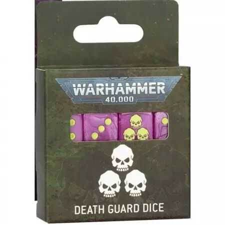 Death Guard : Set de dés - Warhammer 40k - Games Workshop