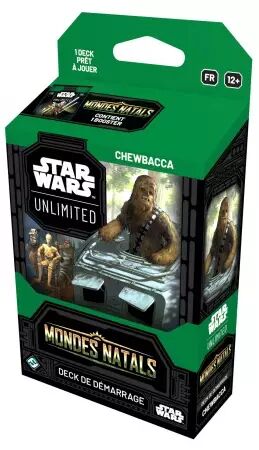 Deck de D&eacute;marrage : Chewbacca - Mondes Natals - Star Wars Unlimited