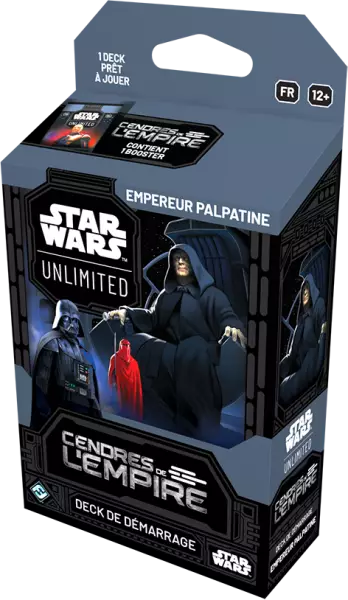 Deck de d�marrage Empereur Palpatine - Star Wars Unlimited - Cendres de l\'Empire